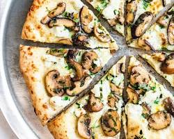 Mushroom Pizza
